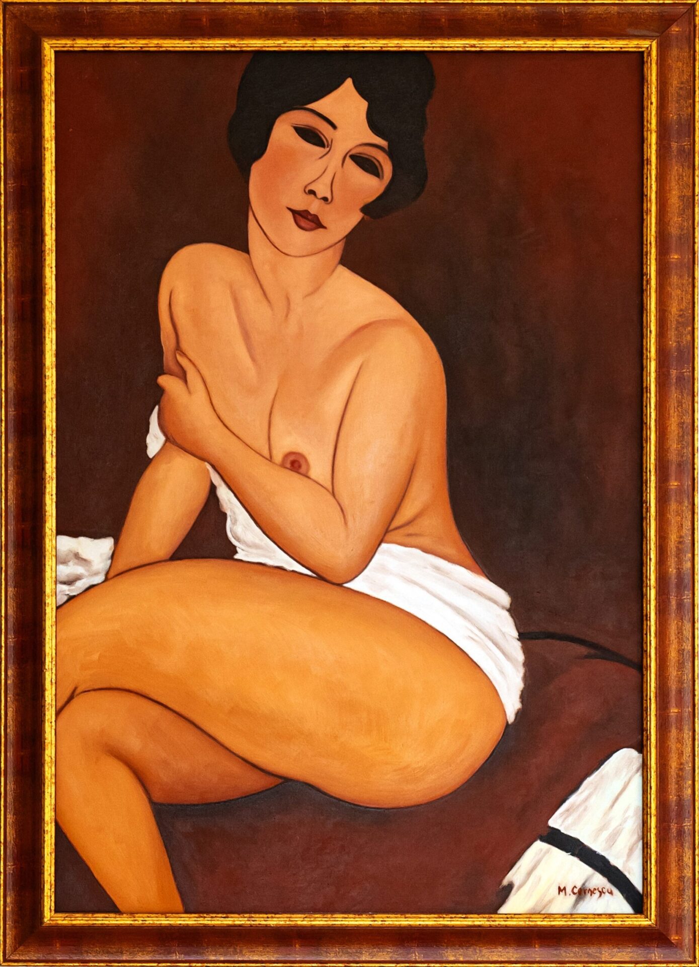 „La Belle Romanin” By Amedeo Modigliani